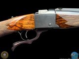 STUNNING RUGER NO. 1 243 WIN - CUSTOM STOCK BY PERUGINI & VISINI - MADE IN 2000 - 4 of 20