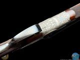 STUNNING PRE-WAR HEYM DELUXE GRADE 4A 20 GA - GAME SCENE ENGRAVED - SXS MINTY ORIGINAL CONDITION - MAY 1932 - NITRO PROOFED - 7 of 20
