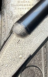 HOLLAND & HOLLAND--ROYAL EJECTOR-- 12GA--SIDELOCK-- GAME GUN--EJECTORS - ANTIQUE STATUS 1896 - 1 of 20