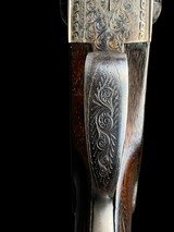 VICTOR SARASQUETA
-
XXV
-- EJ CHURCHILL STYLE RIB
-- SIDELOCK EJECTOR
-- GAME GUN - 12 of 15