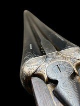 VICTOR SARASQUETA
-
XXV
-- EJ CHURCHILL STYLE RIB
-- SIDELOCK EJECTOR
-- GAME GUN - 8 of 15