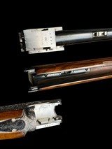 STUNNING--PERAZZI / FABBRI-EXTRA LUSSO--A. GALEAZZI DEEP RELIEF ENGRAVED-SIDELOCK O/U - 17 of 17