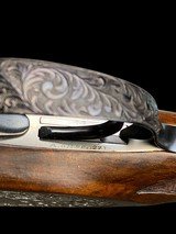 STUNNING--PERAZZI / FABBRI-EXTRA LUSSO--A. GALEAZZI DEEP RELIEF ENGRAVED-SIDELOCK O/U - 8 of 17