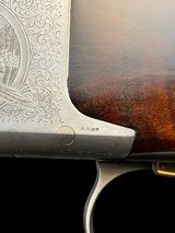 BELGIAN BROWNING (FN) SUPERPOSED
-- GRADE B125C
- GAME SCENE ENGRAVED
BY A. POES
- BEAUTIFUL WOOD - 4 of 16