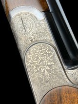 G. GAMBA--ENGRAVED- 12GA- O/U- 28