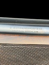 G. GAMBA--ENGRAVED- 12GA- O/U- 28