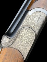 G. GAMBA--ENGRAVED- 12GA- O/U- 28