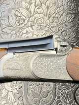 G. GAMBA--ENGRAVED- 12GA- O/U- 28