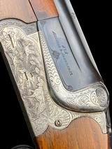 AYA -CORAL DELUXE- GAME SCENE ENGRAVED -O/U 12GA GAME GUN - SUPER STRONG MERKEL STYLE ACTION -THREE PIECE FOREND- BEAUTIFUL - 2 of 16