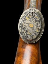 EXHIBITION GRADE - KARL HAUPTMANN
-
416 RIGBY
- STAINLESS - TAKEDOWN
- GOLD GAME SCENE - BONSI ENGRAVED - SWAROVSKI ILLUMINATED SCOPE - 6 of 19