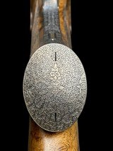 EXQUISITE -
HAUPTMANN
- DOUBLE RIFLE SIDELOCK DRILLING
-
OCTAGONAL BBLS
- EXHIBITION WOOD - 8x57 / 8x57 / 20ga-3