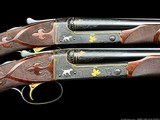 PAIR OF EXHIBITION GRADE CSMC WINCHESTER MODEL 21 - 32