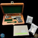 Heckler & Koch HK P7M10 P7 M10 .40 S&W Nickel Semi-Auto Pistol MFD 1992 -- PRESENTATION CASE - ORIGINAL BOX - WEST GERMANY - 20 of 20