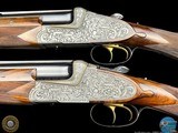JOH. OUTSCHAR'S SOHN FERLACH - 20 GA EXHIBITION GRADE PAIR - CELTIC ENGRAVED - DELUXE GAME GUNS - UNBELIEVABLE WOOD - 16 of 20