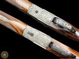 JOH. OUTSCHAR'S SOHN FERLACH - 20 GA EXHIBITION GRADE PAIR - CELTIC ENGRAVED - DELUXE GAME GUNS - UNBELIEVABLE WOOD - 17 of 20