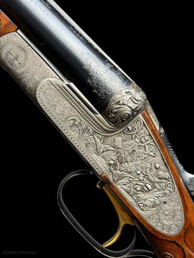 STUNNING - SPECIAL ORDER - JP SAUER - PIGEON - SIDELOCK - 1950 - Image 3 of 20
