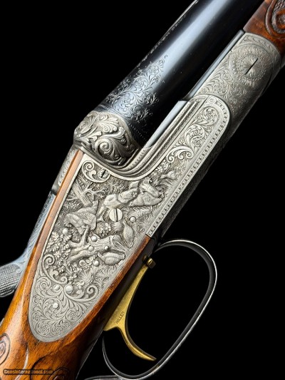 STUNNING - SPECIAL ORDER - JP SAUER - PIGEON - SIDELOCK - 1950 - Image 5 of 20