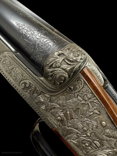 STUNNING - SPECIAL ORDER - JP SAUER - PIGEON - SIDELOCK - 1950 - Image 7 of 20