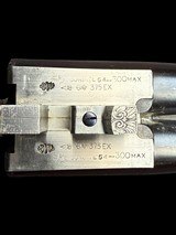 CLASSIC
-
HOLLAND & HOLLAND
- ROYAL HAMMERLESS EJECTOR
- 375 H&H BELTED - DOUBLE RIFLE - 1923 - 20 of 20