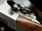 COSMI ITALY - 20 GA DELUXE - GOLD WOODCOCK & SCROLL ENGRAVED - ROUND KNOB - 20 of 20