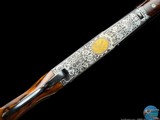COSMI DELUXE 12 GA - GOLD GAME SCENE - RELIEF FLORAL & SCROLL - DELUXE WOOD - 7 of 20