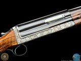 COSMI DELUXE 12 GA - GOLD GAME SCENE - RELIEF FLORAL & SCROLL - DELUXE WOOD - 20 of 20