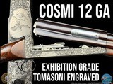 UNBELIEVABLE - TOMASONI ENGRAVED EXHIBITION GRADE COSMI EXTRA LUSSO - 12 GA - 1 of 20
