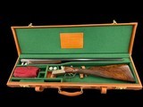 FN BROWNING - CUSTOM SHOP - 12 GA - SxS - 28" - GOLD GAME SCENE - CASED - 19 of 19