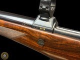 JAGDHAUS WILHELMSHOHE GERMANY - 500 JEFFERY BOLT RIFLE - 3-POSITION BOLTED SAFETY - CASED - 9 of 20