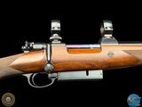 JAGDHAUS WILHELMSHOHE GERMANY - 500 JEFFERY BOLT RIFLE - 3-POSITION BOLTED SAFETY - CASED - 16 of 20