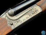 NIB MERKEL 140A LUX - 416 RIGBY DOUBLE RIFLE - GAME SCENE ENGRAVED - 5 of 20