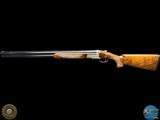 DELUXE PERUGINI & VISINI MAESTRO 12 GA O/U DETACHABLE TRIGGER GROUP - P. PARRAVICINI ENGRAVED - RELIEF SCROLL W/ GAME BIRDS - 16 of 20