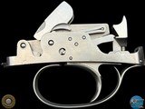 DELUXE PERUGINI & VISINI MAESTRO 12 GA O/U DETACHABLE TRIGGER GROUP - P. PARRAVICINI ENGRAVED - RELIEF SCROLL W/ GAME BIRDS - 19 of 20