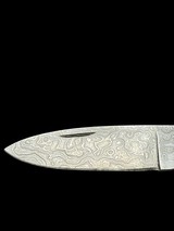 JAMES PURDEY - LONDON - HAND-FORGED
DAMASCUS FOLDING KNIFE - AS NEW - PERFECT GIFT - 9 of 14