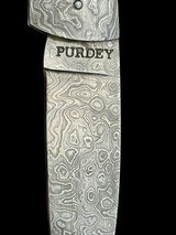 JAMES PURDEY - LONDON - HAND-FORGED
DAMASCUS FOLDING KNIFE - AS NEW - PERFECT GIFT - 3 of 14