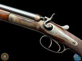DAINTY MIDLAND GUN CO ENGLAND - 410 HAMMER SxS - 4 LB GUN - CASED - 2 of 20