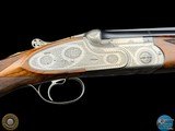 DELUXE BERETTA S3 EELL 12 GA SIDELOCK O/U -R. GOLINI ROSE & SCROLL ENGRAVED - 10 of 20