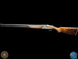 DELUXE BERETTA S3 EELL 12 GA SIDELOCK O/U -R. GOLINI ROSE & SCROLL ENGRAVED - 4 of 20