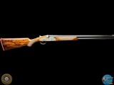 DELUXE BERETTA S3 EELL 12 GA SIDELOCK O/U -R. GOLINI ROSE & SCROLL ENGRAVED - 5 of 20