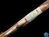 DELUXE BERETTA S3 EELL 12 GA SIDELOCK O/U -R. GOLINI ROSE & SCROLL ENGRAVED - 9 of 20