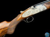 DELUXE BERETTA S3 EELL 12 GA SIDELOCK O/U -R. GOLINI ROSE & SCROLL ENGRAVED - 17 of 20