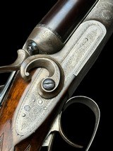HENRY MONK - HAMMER SIDELOCK - 28GA - 30