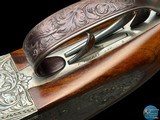 DELUXE WESTLEY RICHARDS SIDELOCK 20 BORE - K. THOMAS GOLD ENGRAVED - CASED - 17 of 20