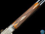 DELUXE WESTLEY RICHARDS SIDELOCK 20 BORE - K. THOMAS GOLD ENGRAVED - CASED - 14 of 20