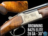 RARE BROWNING B425 ELITE 28 GA 30" - IC/IM - EUROPEAN EDITION - ROUND KNOB - 1 of 20