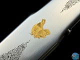COSMI -- BREAK-ACTION SEMI-AUTO
-- 20 GA -- SCROLL ENGRAVED -- GOLD GROUSE - ROUND KNOB - 5 of 20