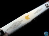 COSMI -- BREAK-ACTION SEMI-AUTO
-- 20 GA -- SCROLL ENGRAVED -- GOLD GROUSE - ROUND KNOB - 13 of 20