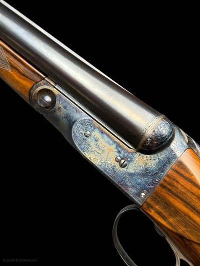 PARKER - DHE - REPRODUCTION BY WINCHESTER - CUSTOM CASE COLOR - SINGLE SELECTIVE TRIGGER - SKELETON BUTT -
MINTY - 28