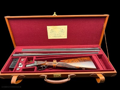 AH FOX - BY CSMC - XE GRADE - 20GA
- 2BBL SET - LEATHER CASED
