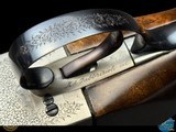 FABBRIZIOLI ENGRAVED BULINO GAME SCENE COSMI LUSSO 12 GA - DELUXE WALNUT - 18 of 20